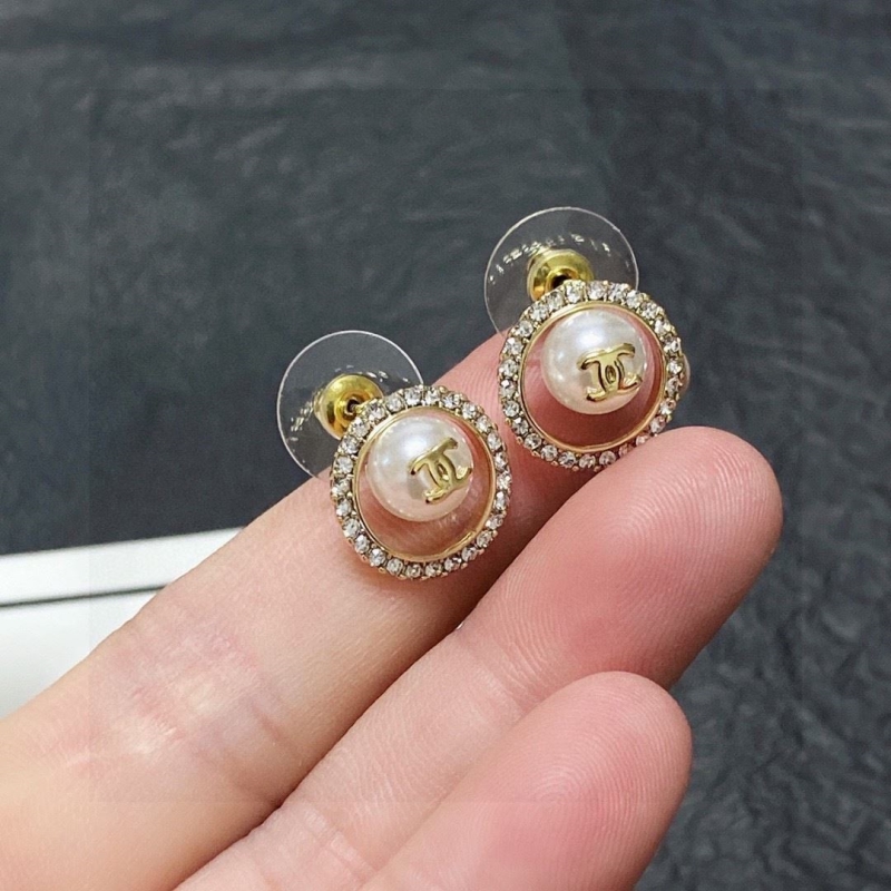 Ch*el earrings